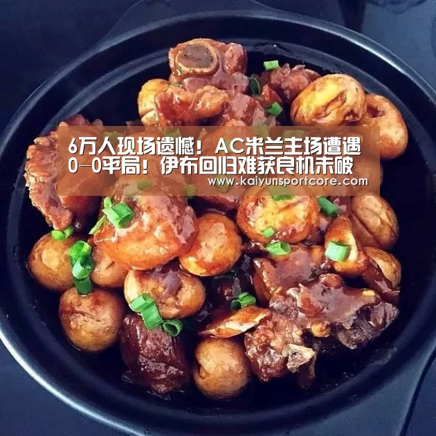 6万人现场遗憾!AC米兰主场遭遇0-0平局!伊布回归难获良机未破门:开云首页(图1) 开云频道